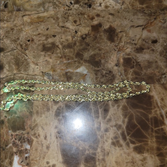 20 inch 14k gold rope chain - Picture 3 of 3